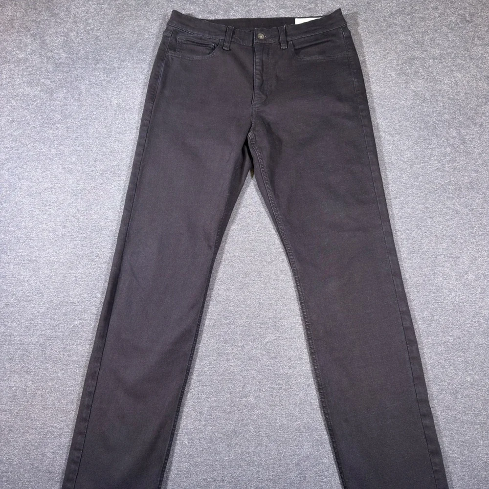 Rag & Bone RB 2 Slim Fit Jeans Mens 32x32 Black Cotton Blend Stretch Denim Pants